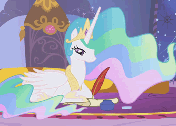 https://derpicdn.net/img/view/2012/7/8/37214__safe_princess+celestia_animated_scroll_writing_griffon+the+brush+off_ink+well.gif