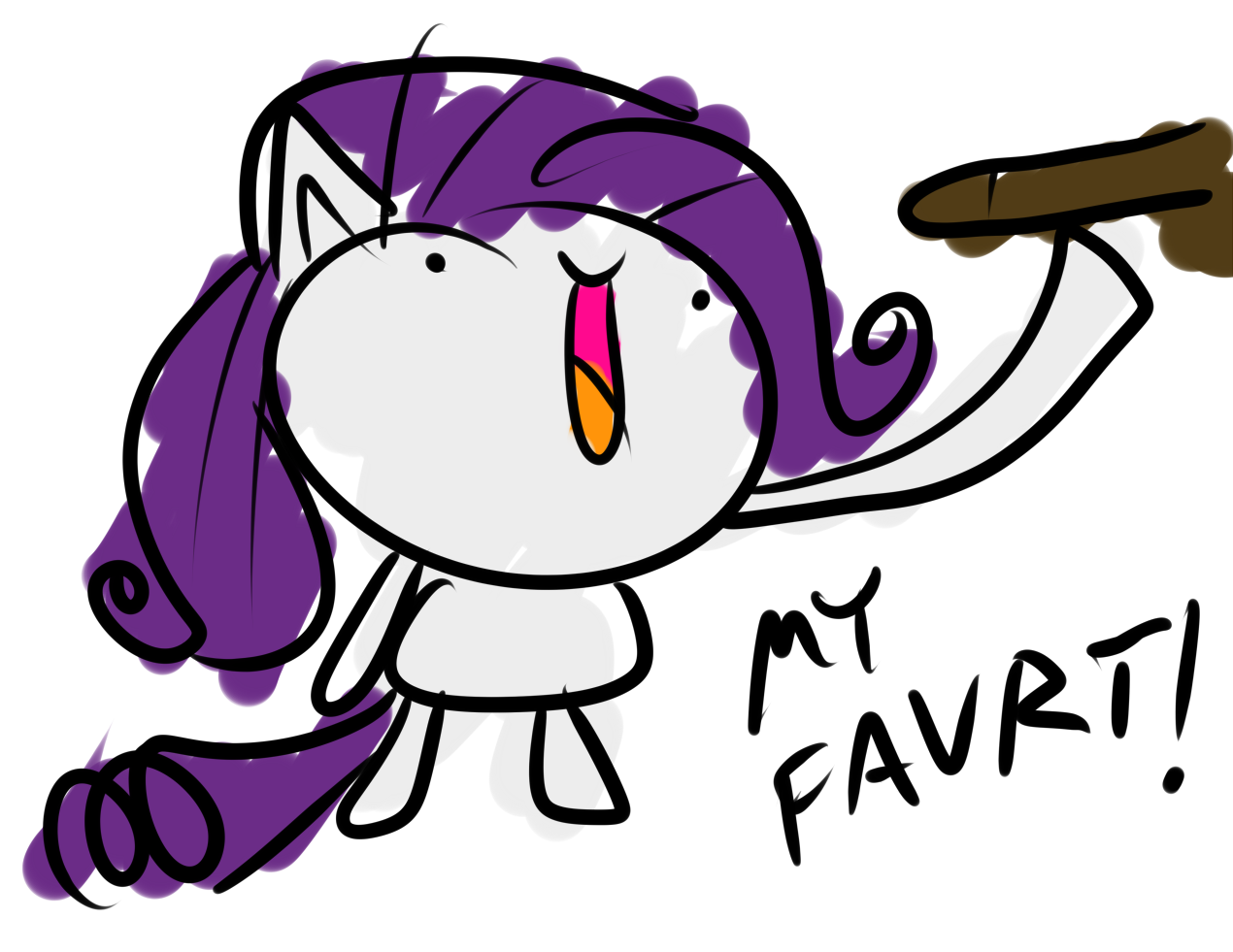 65416 Explicit Artist Megasweet Rarity G4 Crappy Art Female