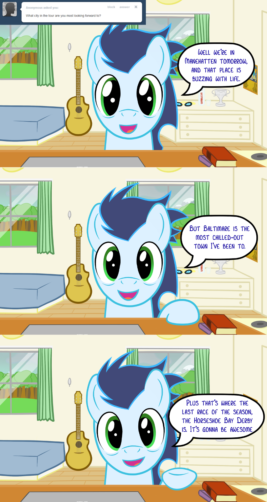 #83521 - safe, artist:catiron, soarin', ask soarin the wonderbolt, g4 ...