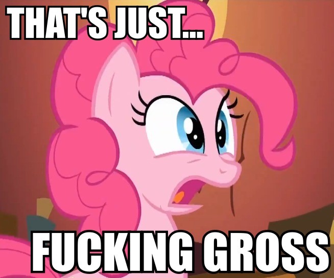 #105184 - safe, pinkie pie, caption, image macro, reaction image ...