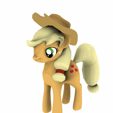 92602__safe_applejack_3d_animated_glitch_nightmare+fuel_not+salmon_solo_this+isn%27t+even+my+final+form_wat.gif
