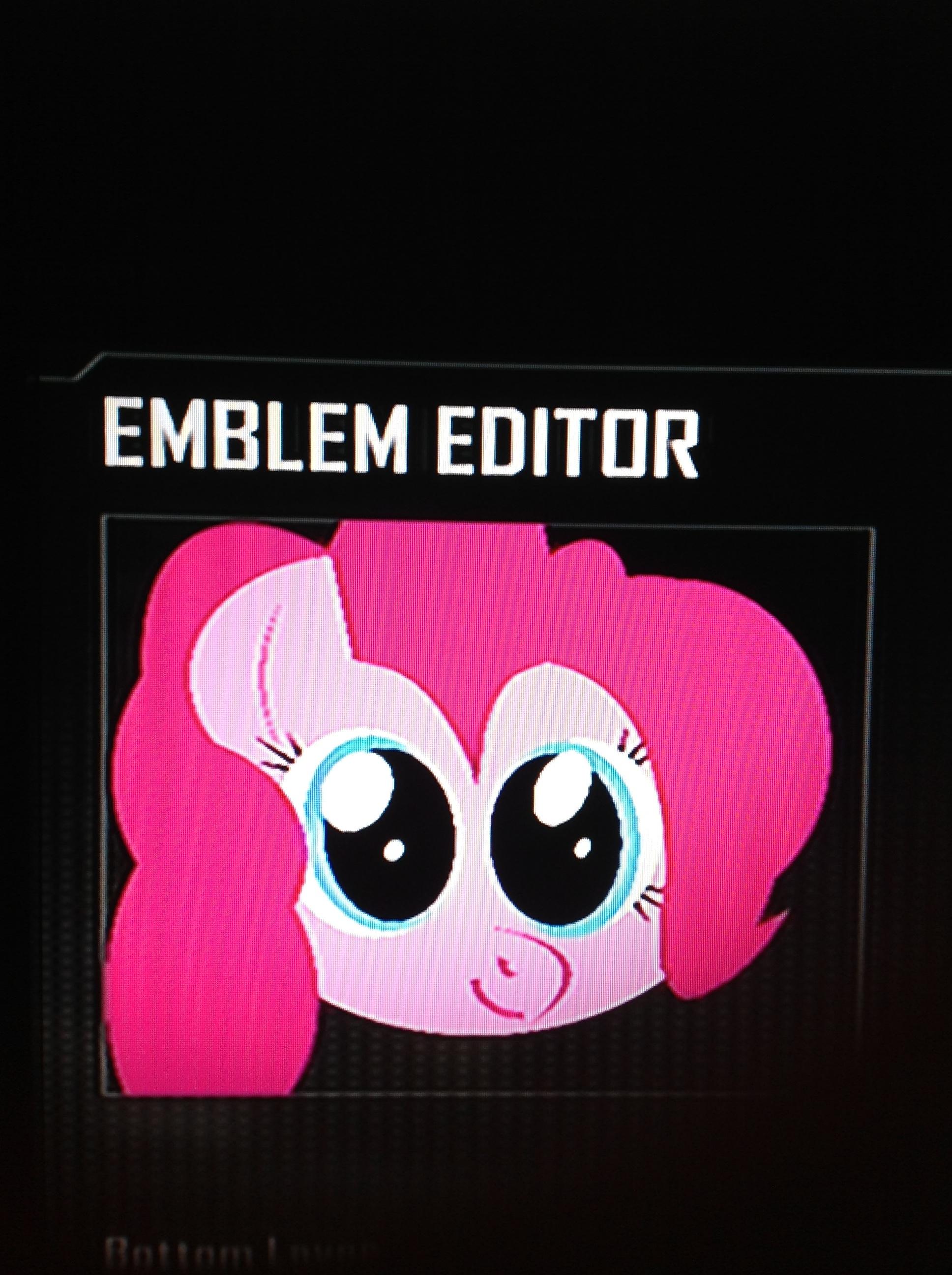 471356 Safe Pinkie Pie Call Of Duty Call Of Duty Black Ops 2 Emblem Editor Female Solo 6596