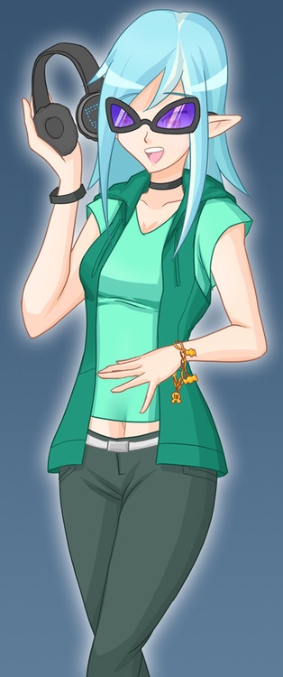 472931 Safe Artist Jonfawkes Lyra Heartstrings Human Elf Ears