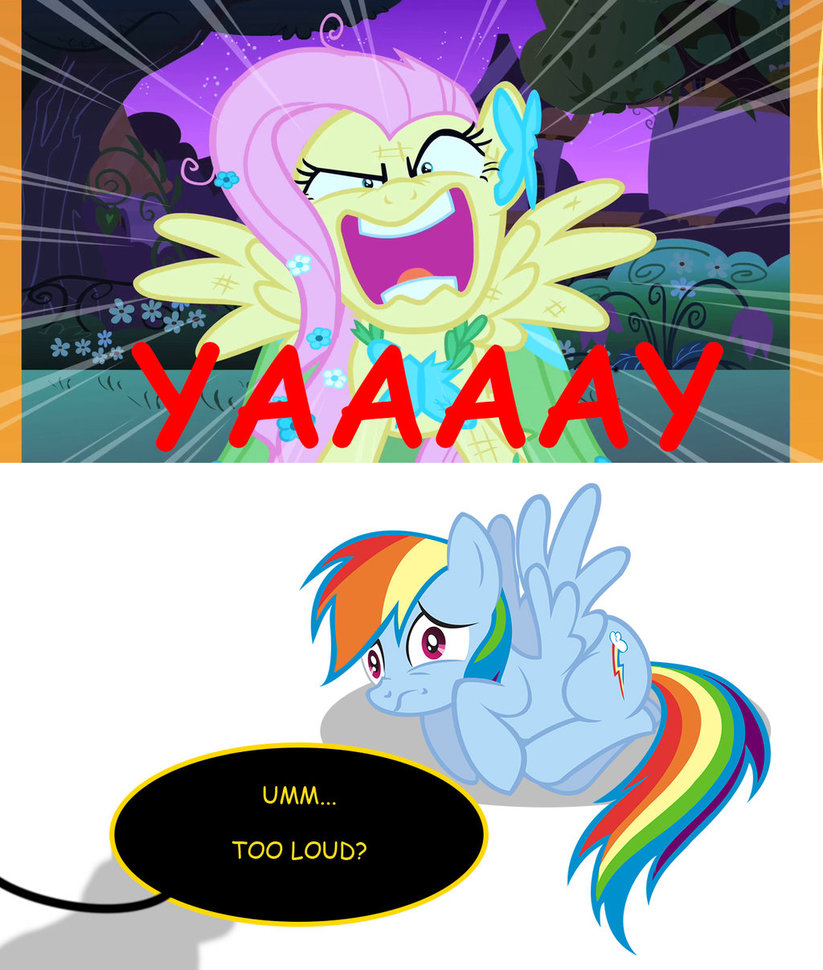 Flutterrage #477139 - safe, fluttershy, rainbow dash, flutterrage, scared, scaredy ...