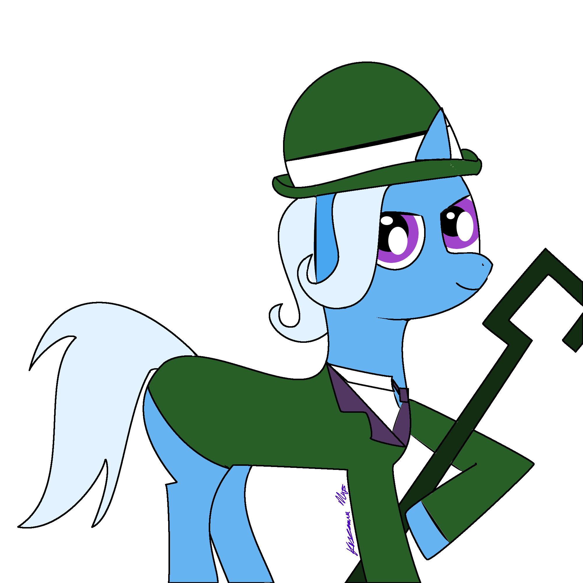 #499413 - safe, artist:keyannaklm, trixie, pony, unicorn, batman ...