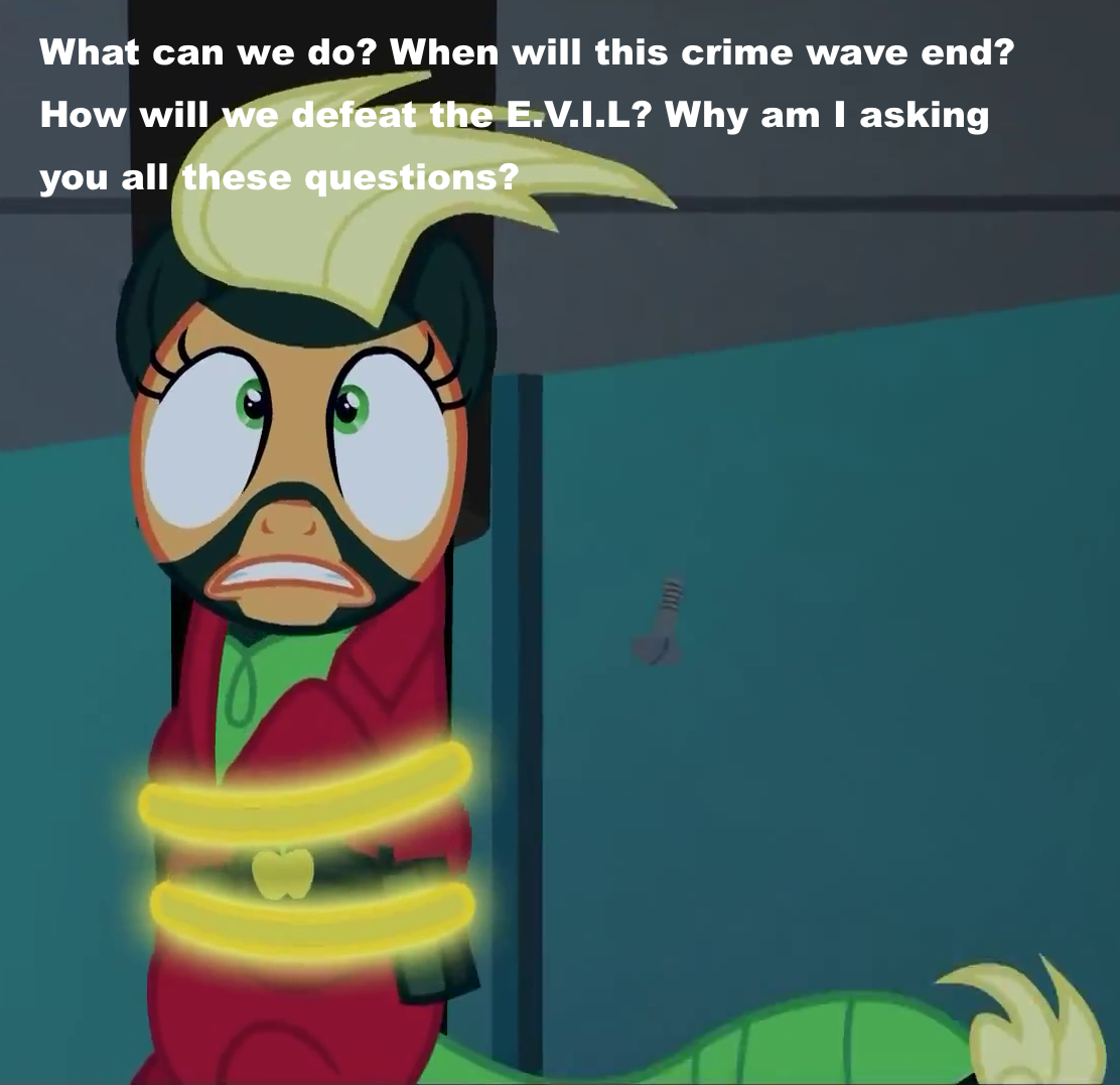 #503519 - applejack, edit, every villain is lemons, meme ...
