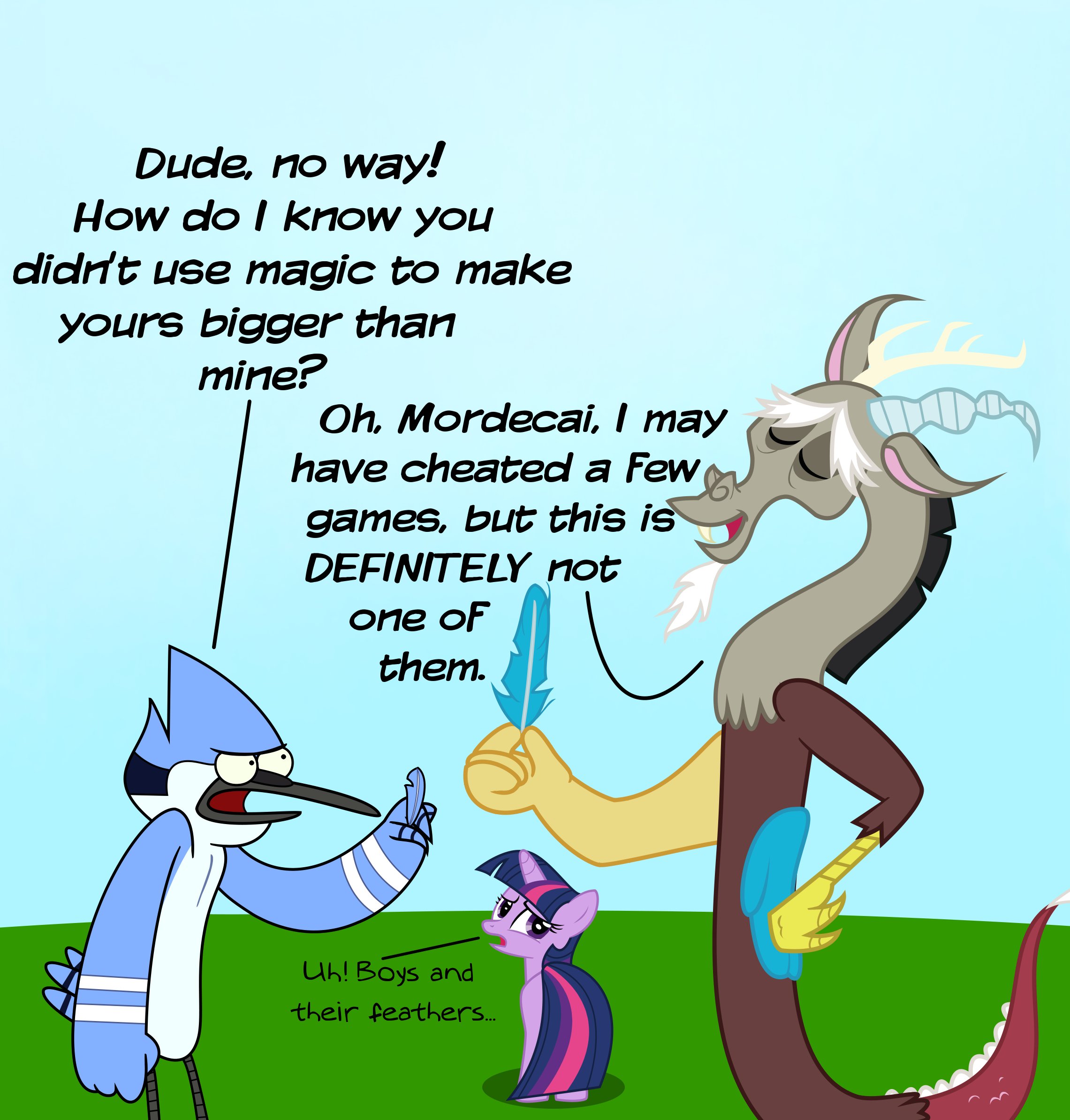 mordecai and twilight sparkle