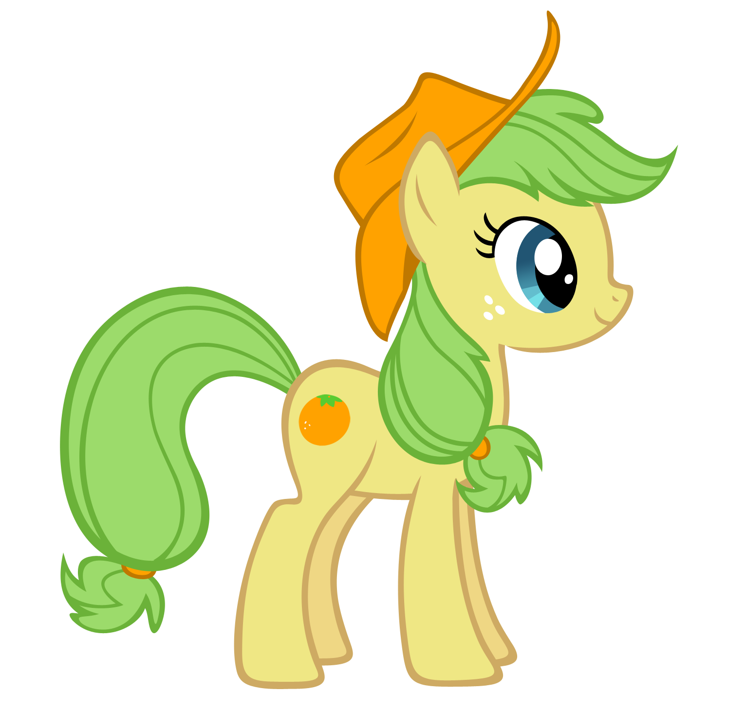 Safe Artist Durpy Color Edit Applejack Mosely Orange