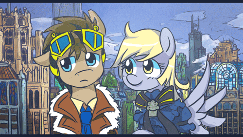 273106__safe_shipping_animated_derpy+hooves_straight_tumblr_clothes_cute_upvotes+galore_doctor+whooves.gif