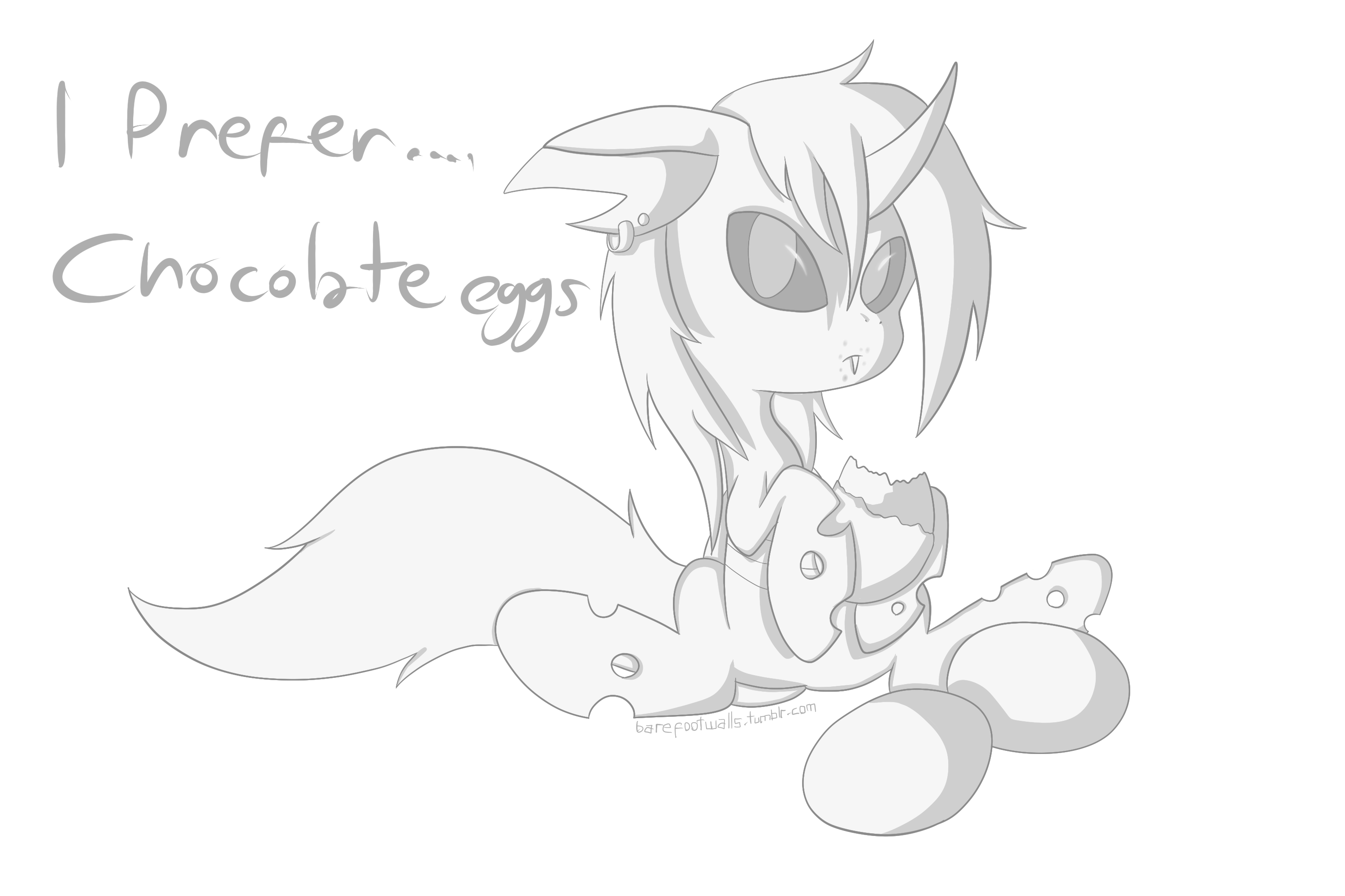 #291483 - safe, changeling, chibi, cute, cute little fangs, egg, fangs ...