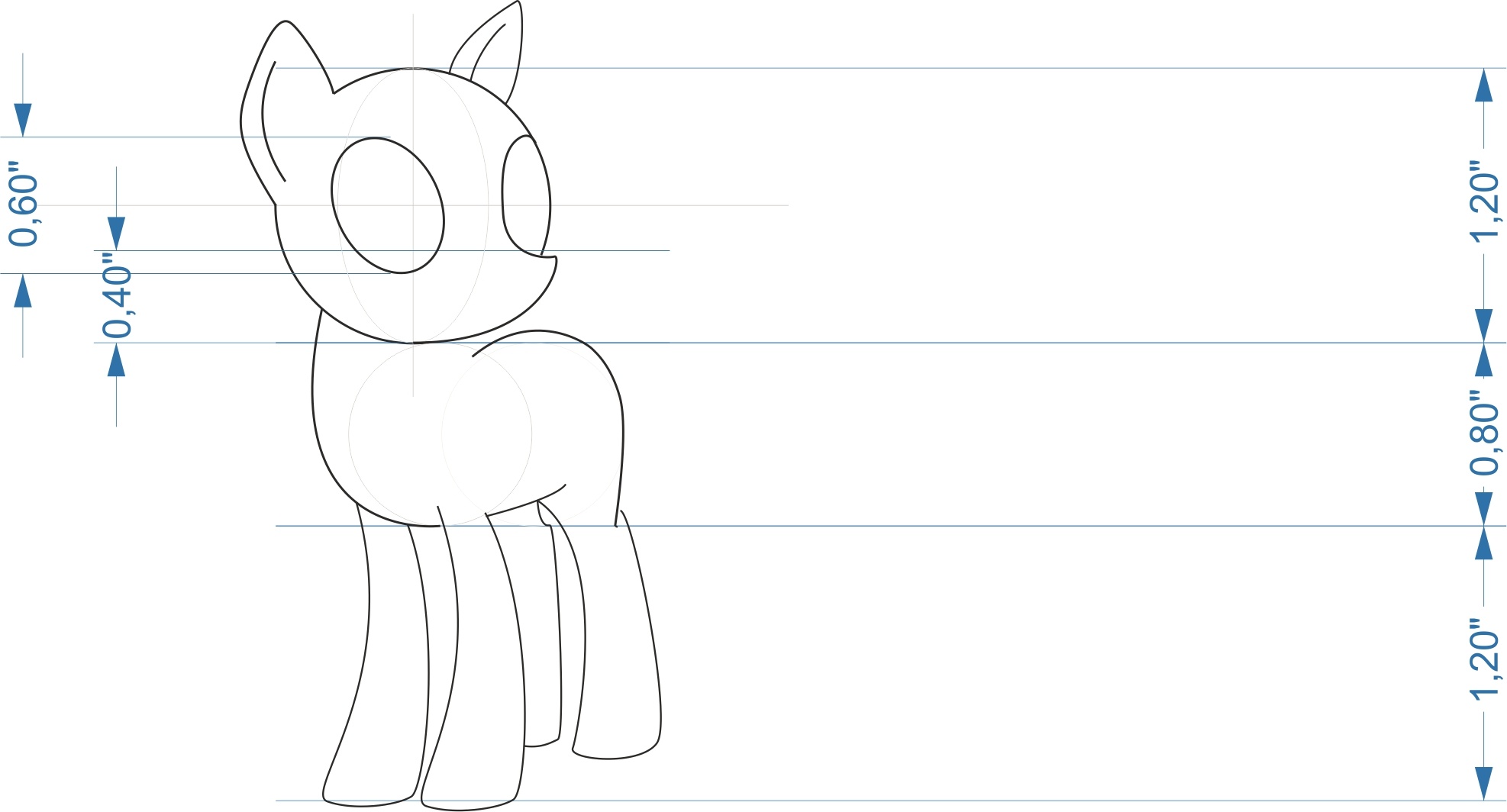 Full Body Guide Line #368404 - safe, artist:norvein, full body, guide, lineart, no mane, no ...