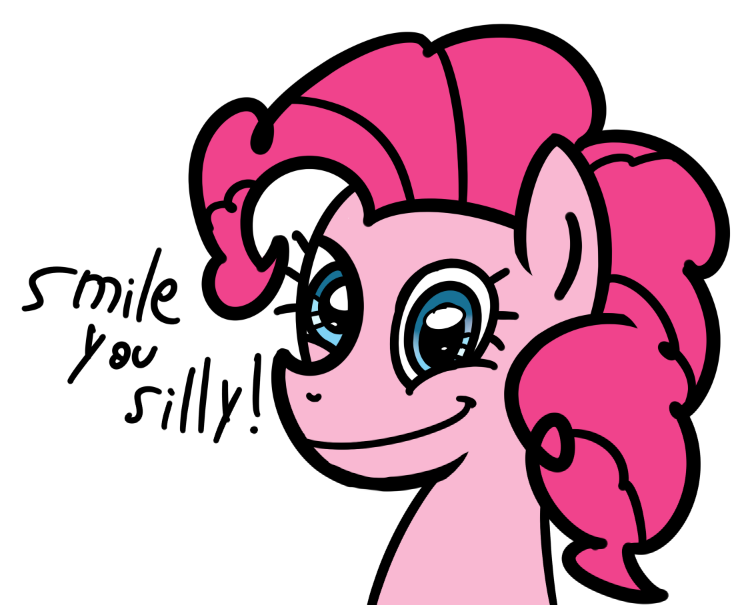 393200 Safe Artistanxet Pinkie Pie Female Smiling Solo Derpibooru