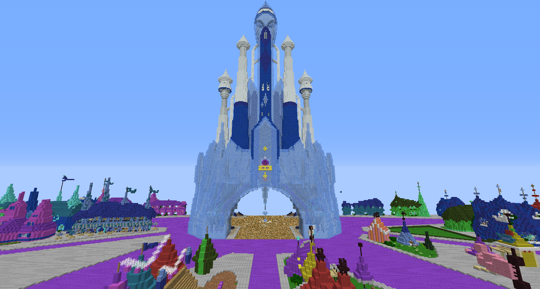 #433298 - castle, crystal empire, minecraft, safe 