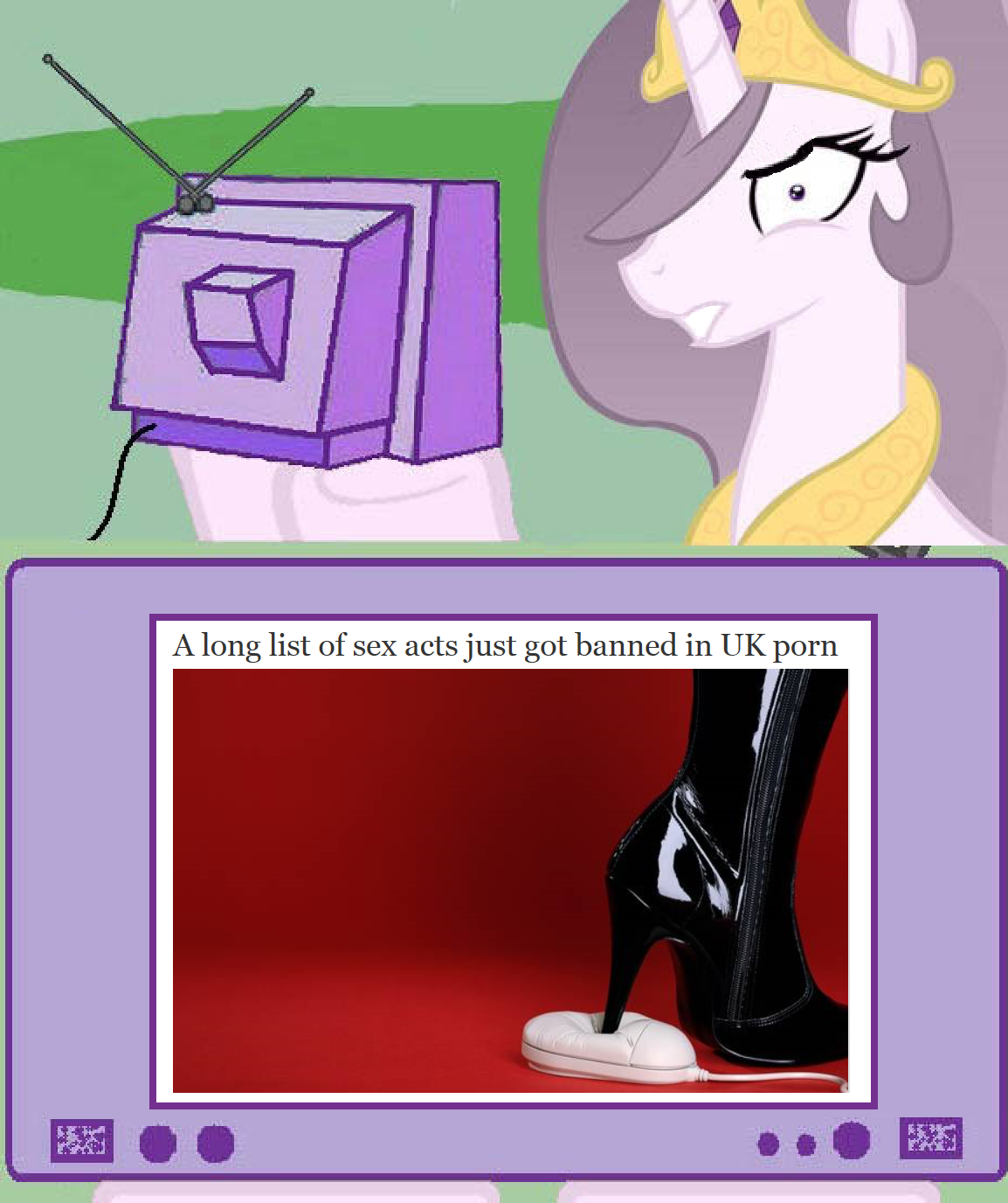 1154px x 1376px - MLP Rule 34 Repost: Dec. 2012 / UK not okay with BDSM ...
