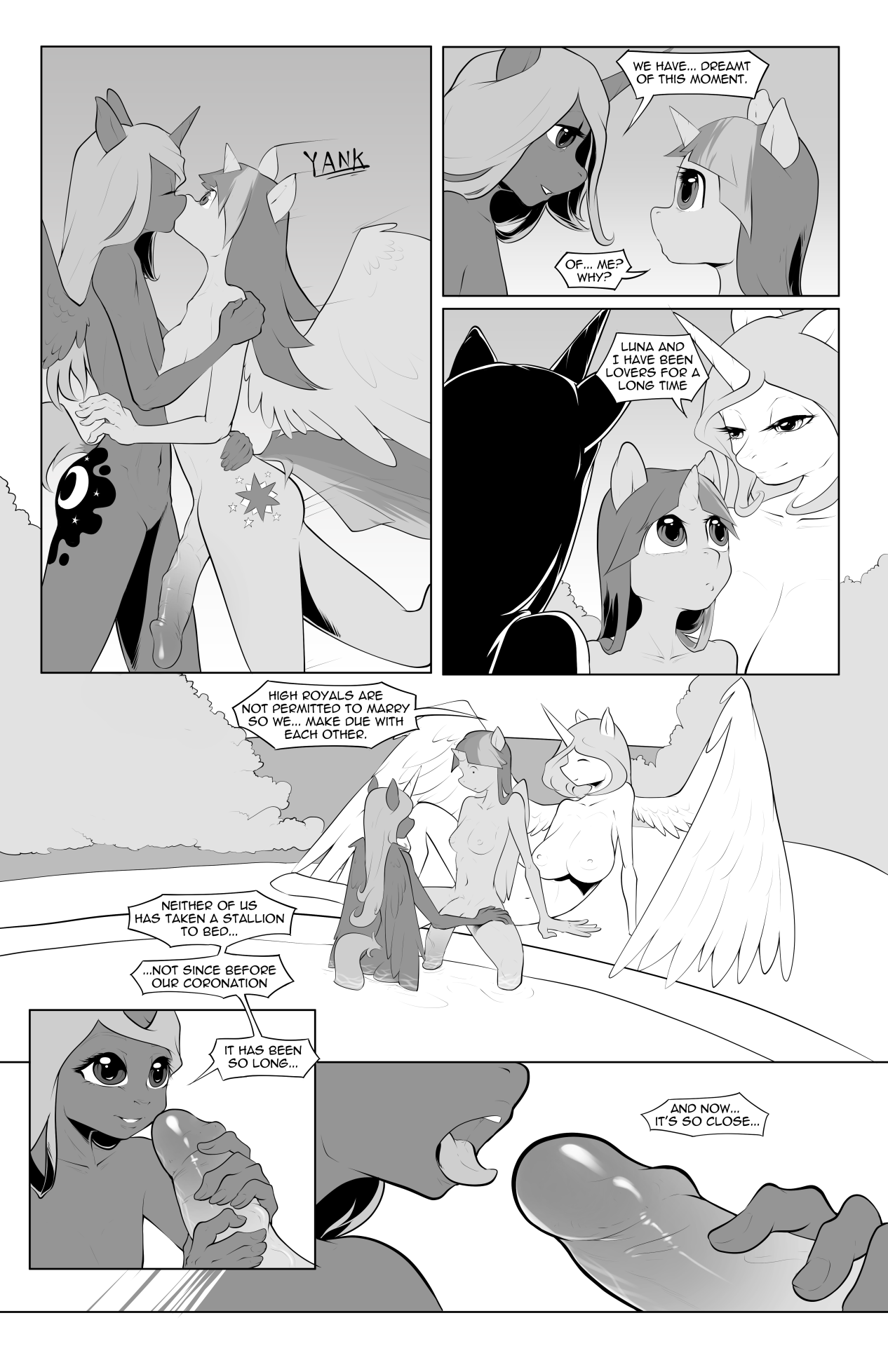 Rule 34 Anthro Anthrofied Areola Bakuhaku Breasts Comic Cutie Mark