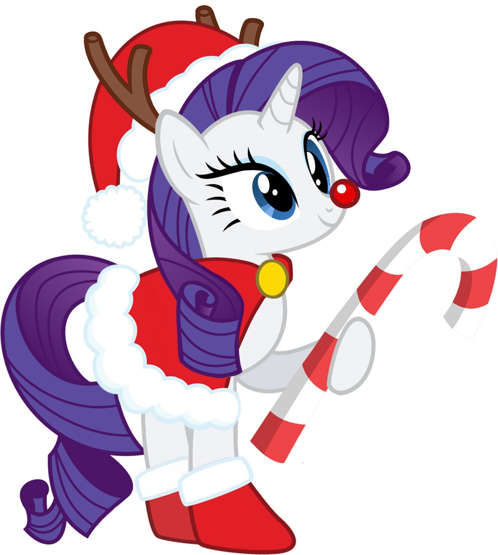 #781322 - safe, artist:bluse, rarity, pony, reindeer, antlers, candy ...