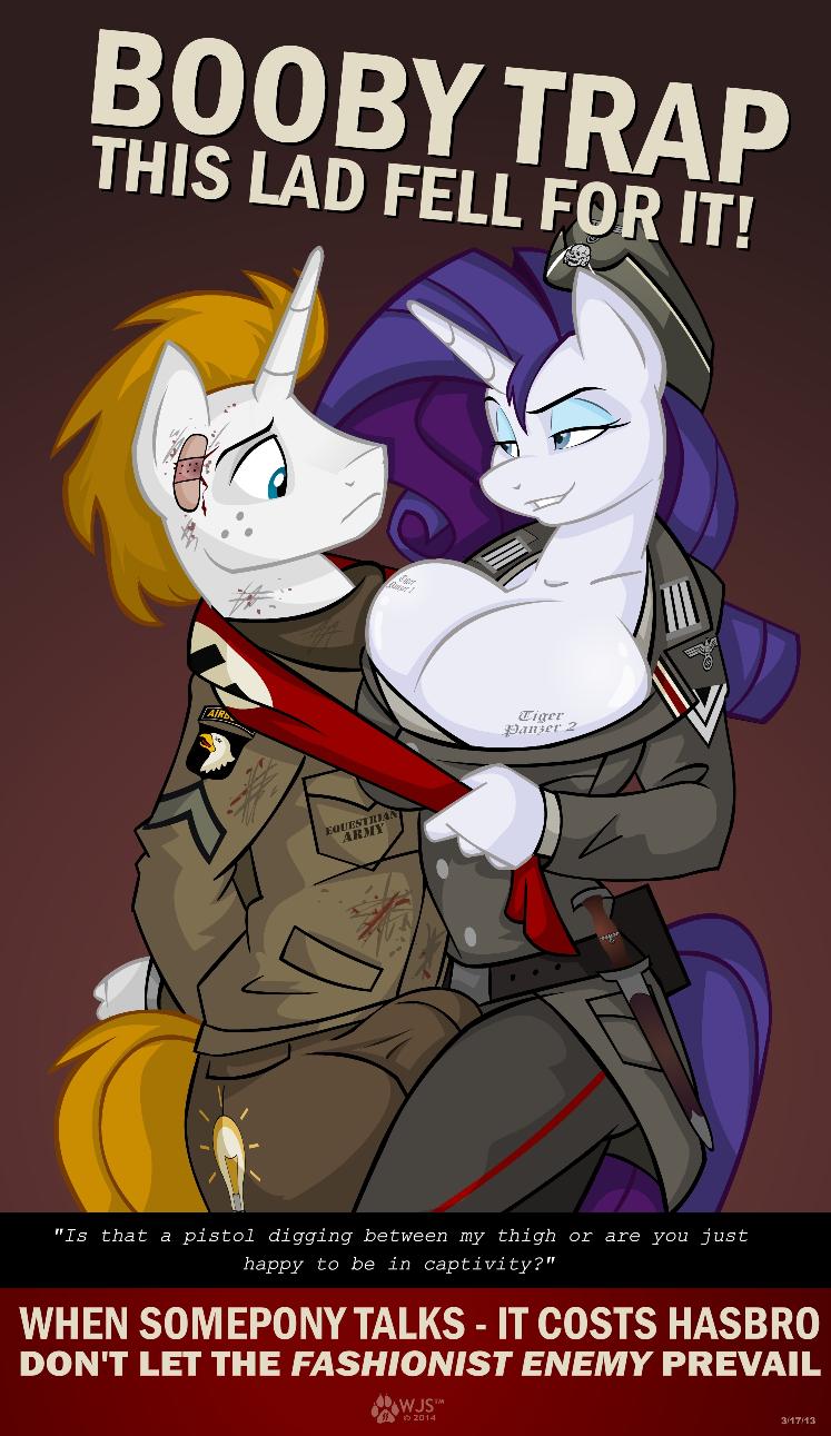 [Official!] Project Horizons Comment Crew Chat thread. 578048__oc_rarity_anthro_suggestive_breasts_straight_bedroom+eyes_raritits_nazi_propaganda