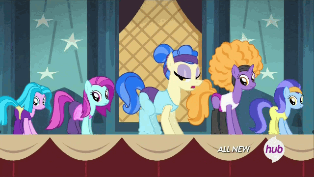 582010__safe_animated_plot_sapphire+shores_spoiler-colon-s04e19_for+whom+the+sweetie+belle+toils_plot+shake_afro_blue+cutie.gif