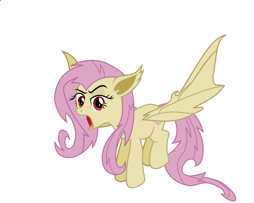 #589850 - artist needed, safe, fluttershy, bats!, animated, female ...