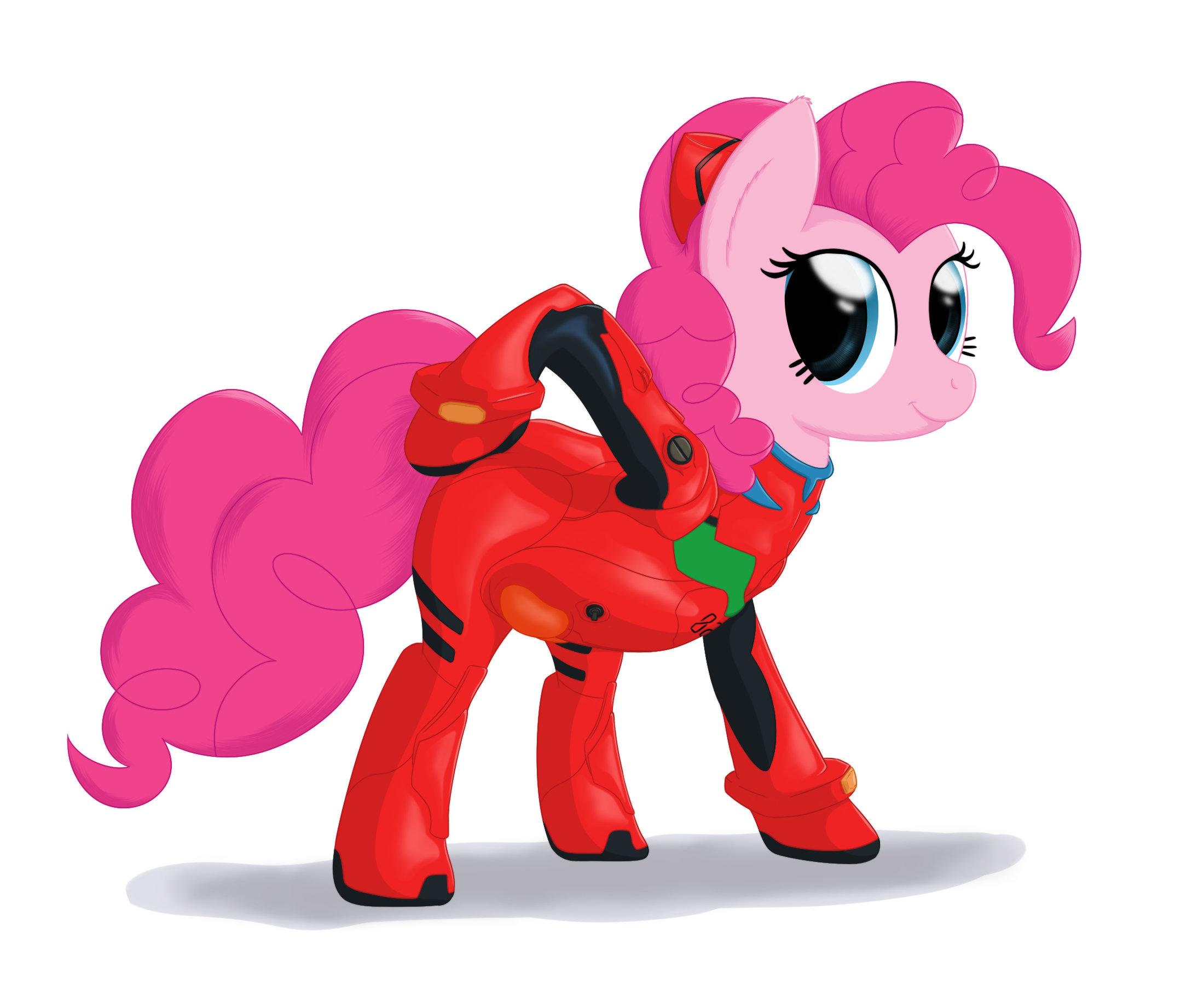 615459 Safe Artist Stinkehund Pinkie Pie Crossover Female