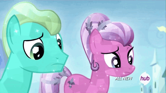 616655 Animated Bright Smile Castle Crystal Pony Crystal Pony