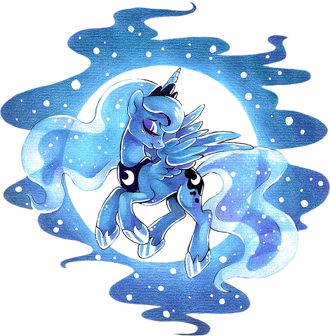 #618184 - dead source, safe, artist:feyrah, princess luna, alicorn ...