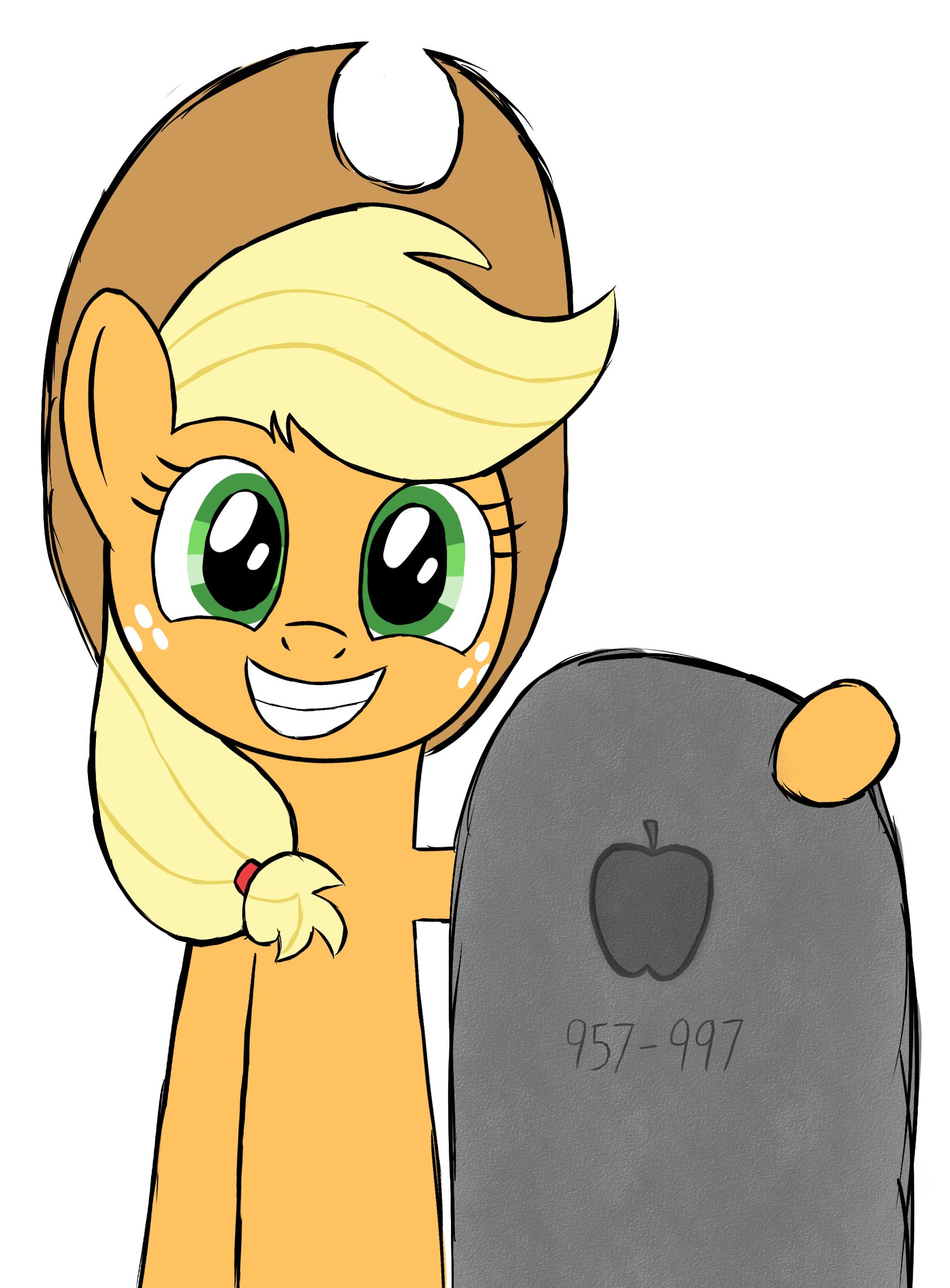 Applejack Cries On The Inside