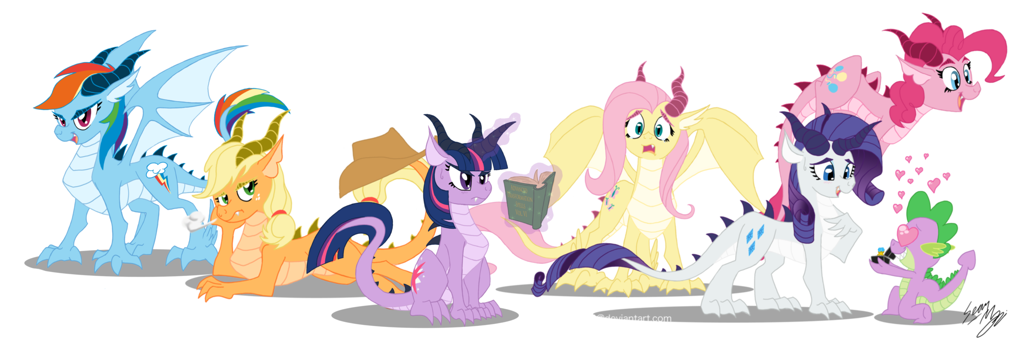 Dragon Quest AU - Spike's Harems - Fimfiction