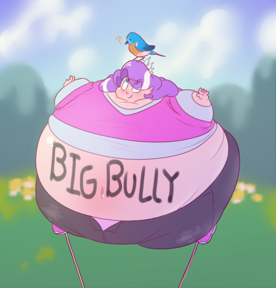 672765 Questionable Artistsecretgoombaman12345 Diamond Tiara Bluebird Human Ask Chubby 7144