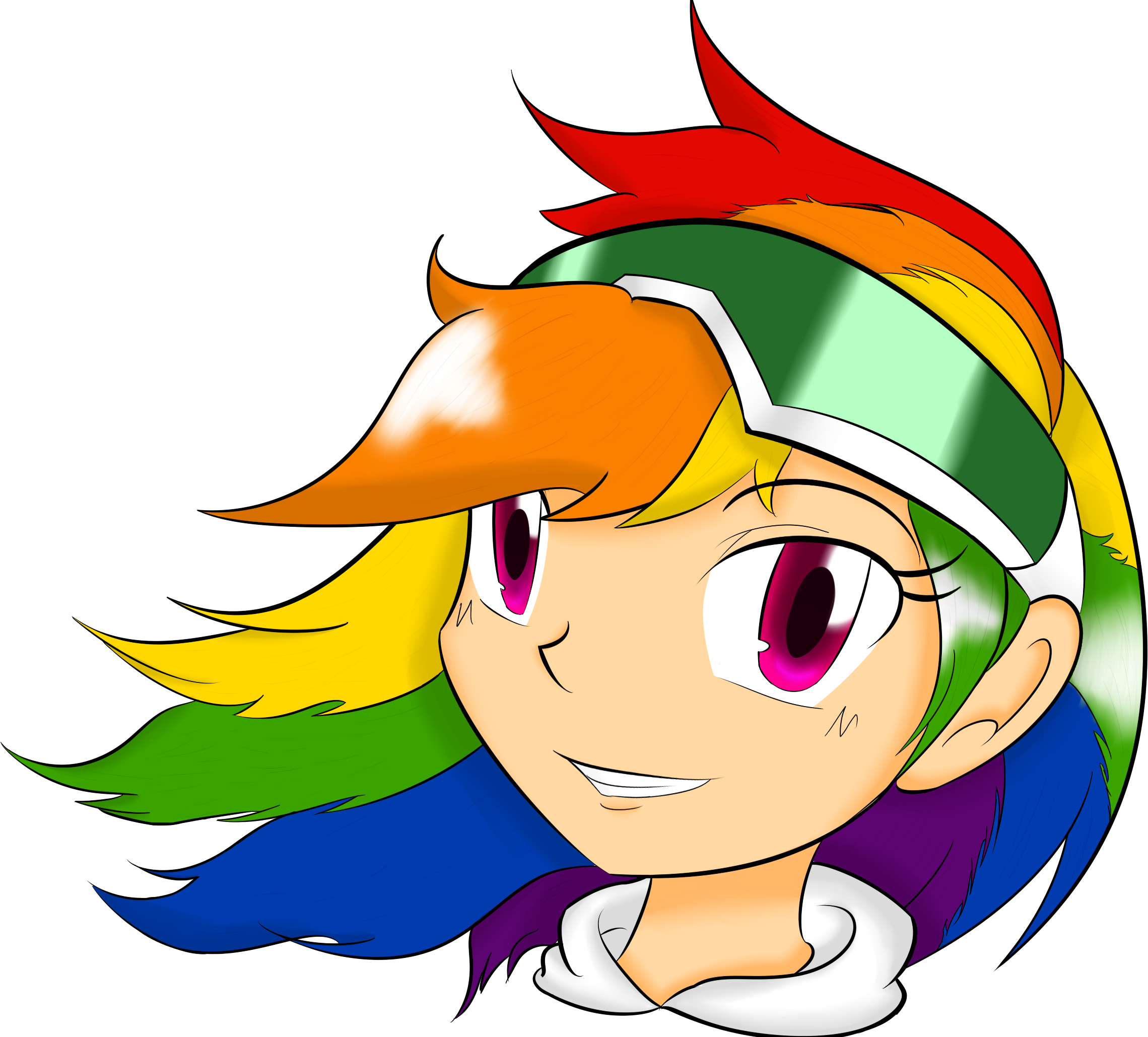 672836 Safe Artist Flam3zero Rainbow Dash Human Cosplay