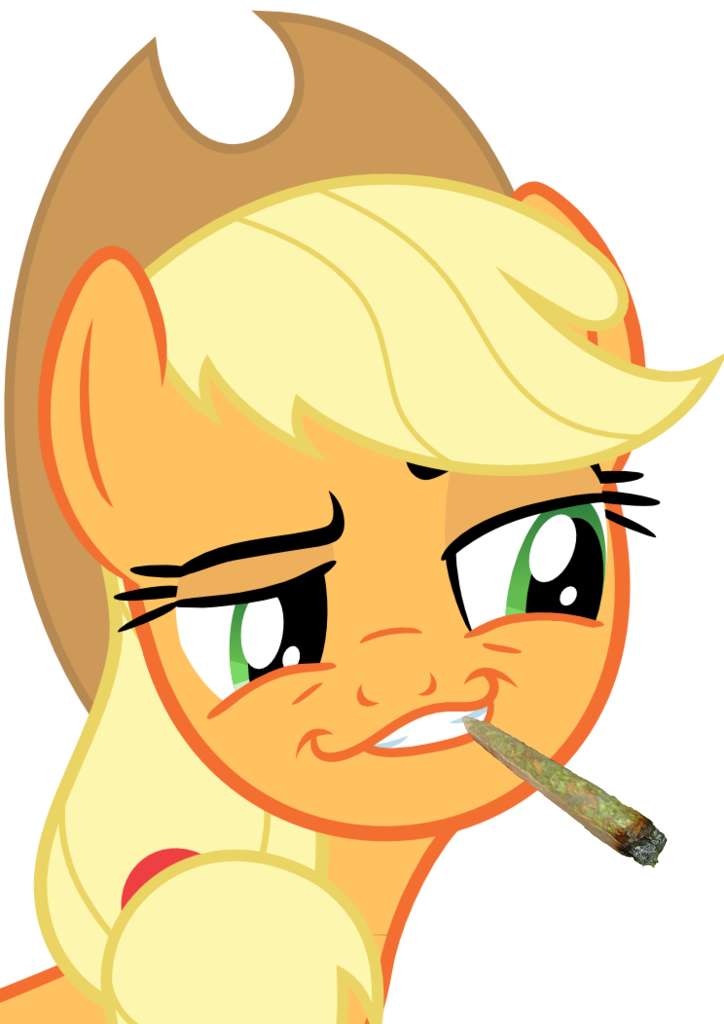 https://derpicdn.net/img/view/2014/7/15/675460__safe_solo_applejack_vector_smirk_smoking_daring+don't_marijuana_smugdash_420.png