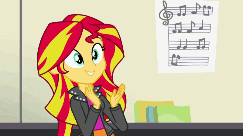710810__safe_animated_screencap_smile_equestria+girls_cute_sunset+shimmer_adorable_rainbow+rocks_spoiler-colon-rainbow+rocks.gif