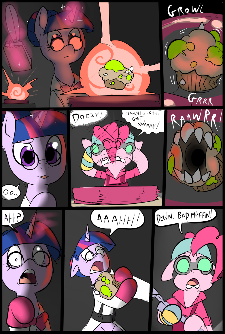 #730460 - artist:metal-kitty, bread monster, comic 