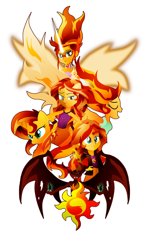 #991724 - artist:ii-art, cutie mark, daydream shimmer, equestria girls, eyes closed, friendship ...