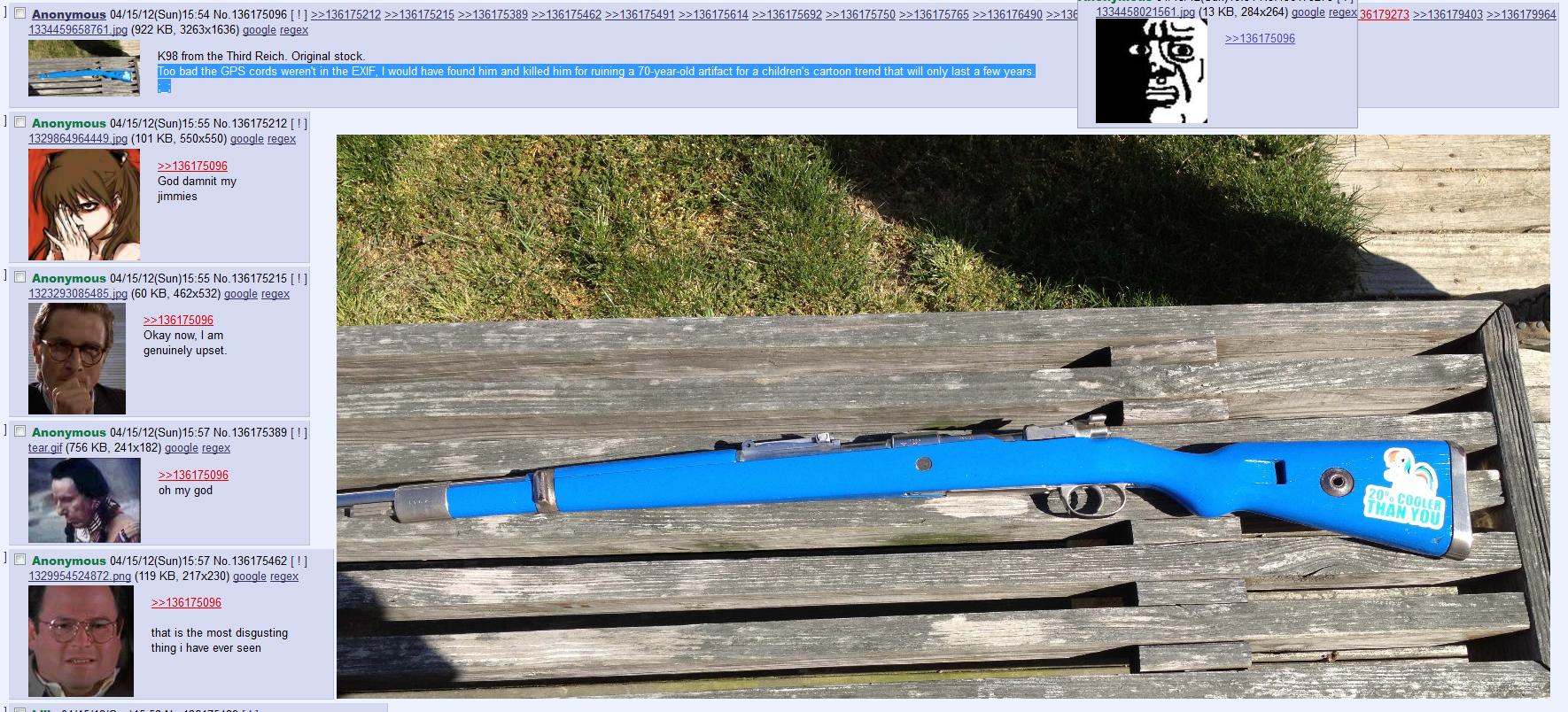 1042878 4chan, copypasta, firearm, gun, /k/, mauser 98k, my little