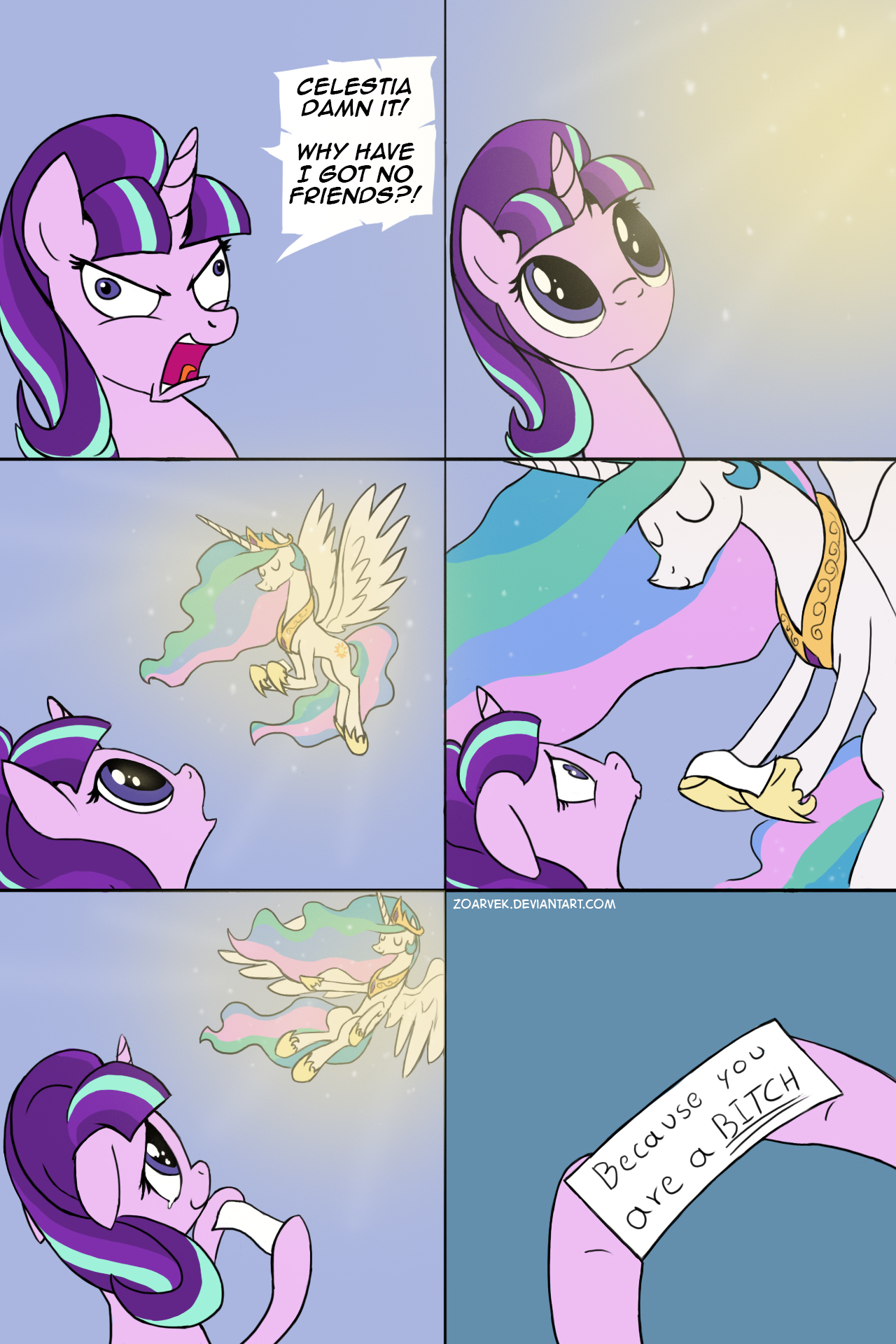 Starlight Glimmer ft. Shimmer - Fimfiction