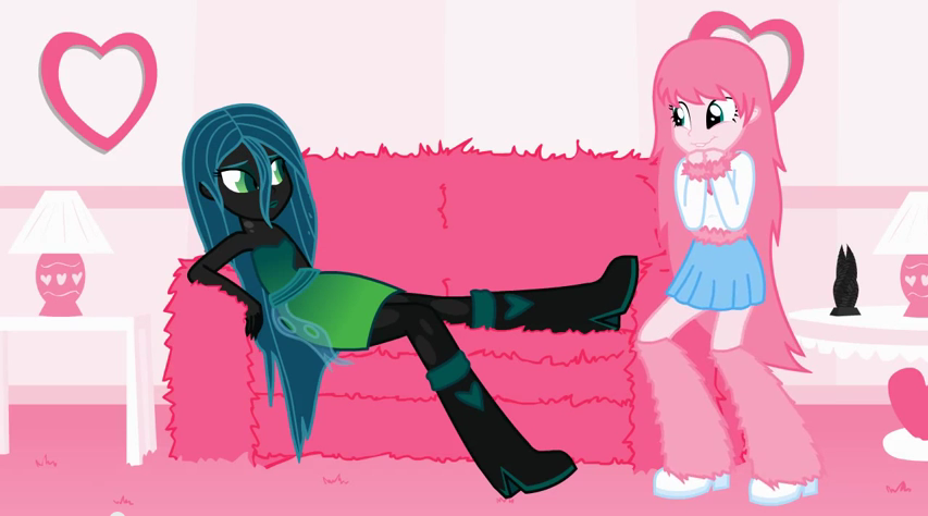 queen chrysalis and fluffle puff coloring pages - photo #32