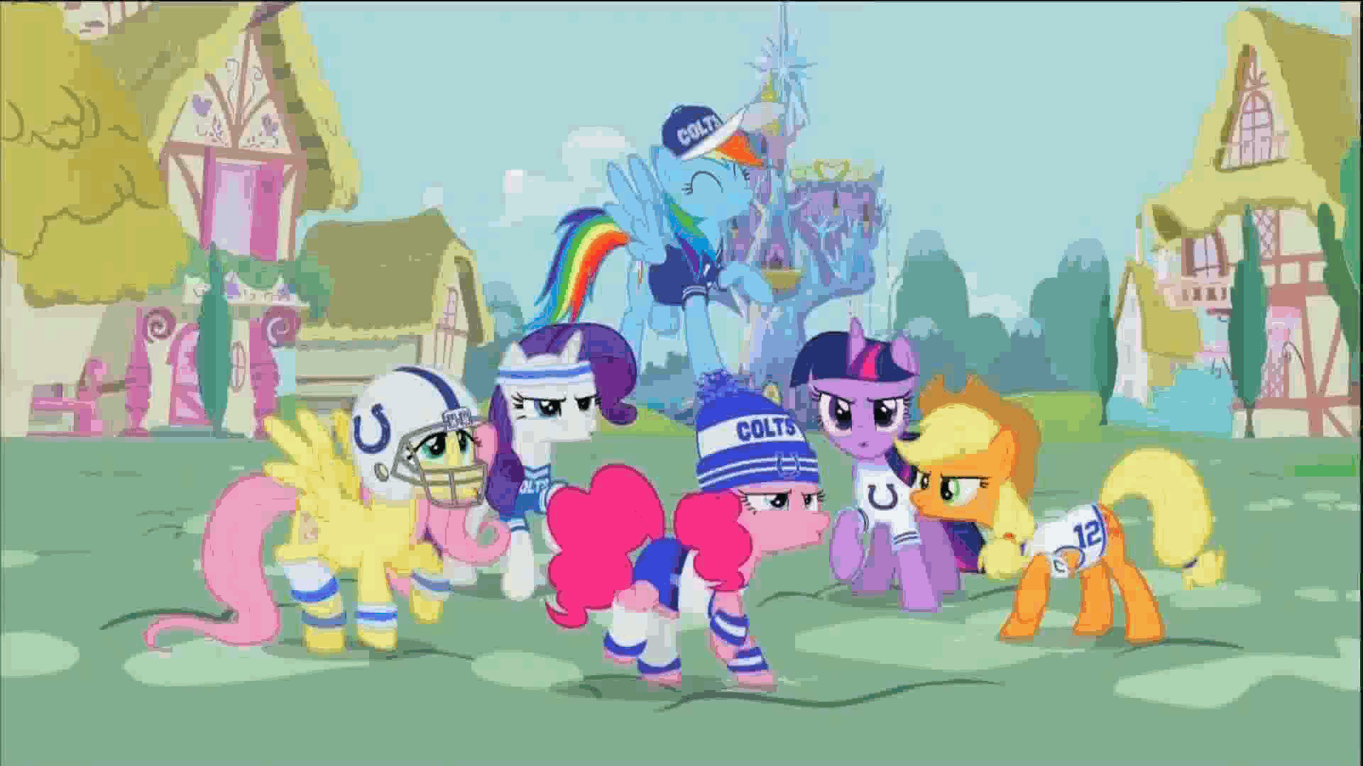 819660__safe_twilight+sparkle_rainbow+dash_pinkie+pie_fluttershy_rarity_applejack_animated_princess+twilight_upvotes+galore.gif