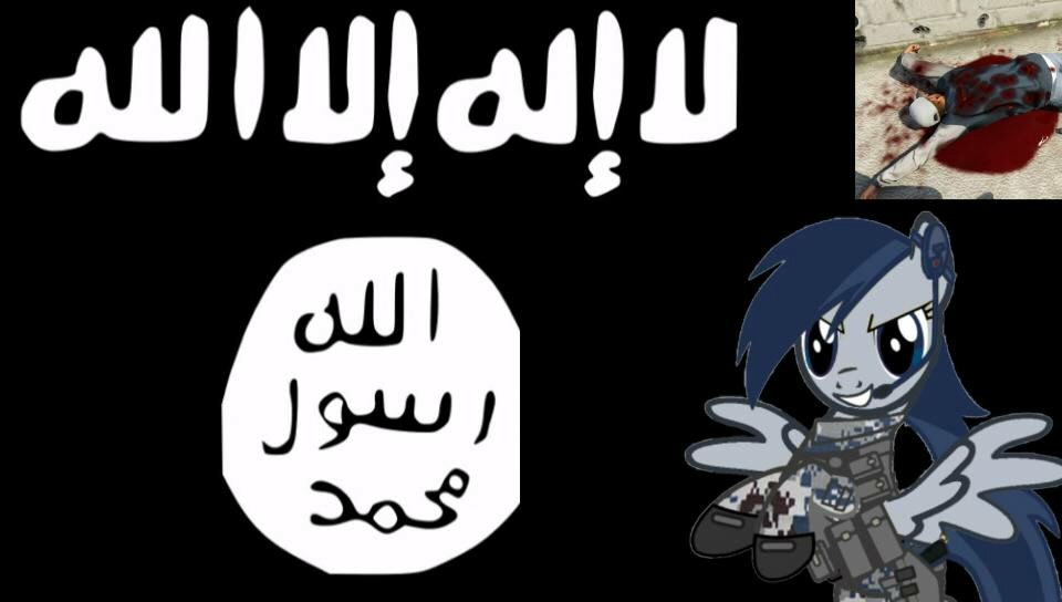  915481 Arabic Black Flag Blood Body Flag Of Tawheed Grimdark 