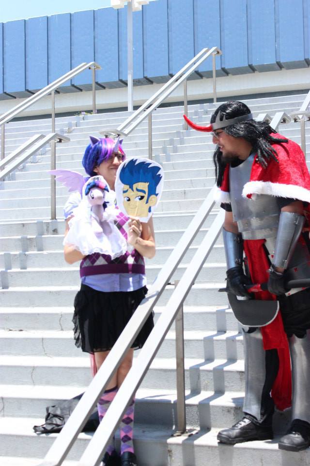 #932245 - safe, artist:ladyanidraws, flash sentry, king sombra ...