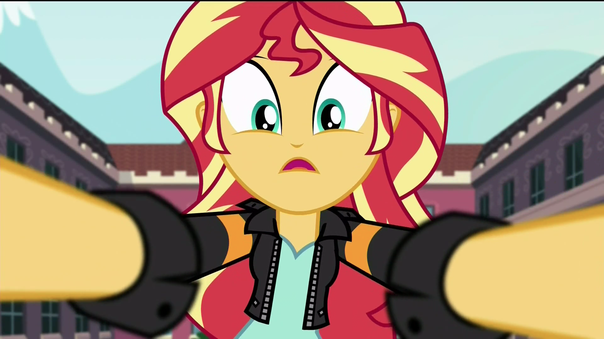 990581 safe, screencap, sunset shimmer, equestria girls, friendship