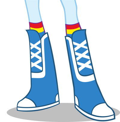 rainbow dash boots