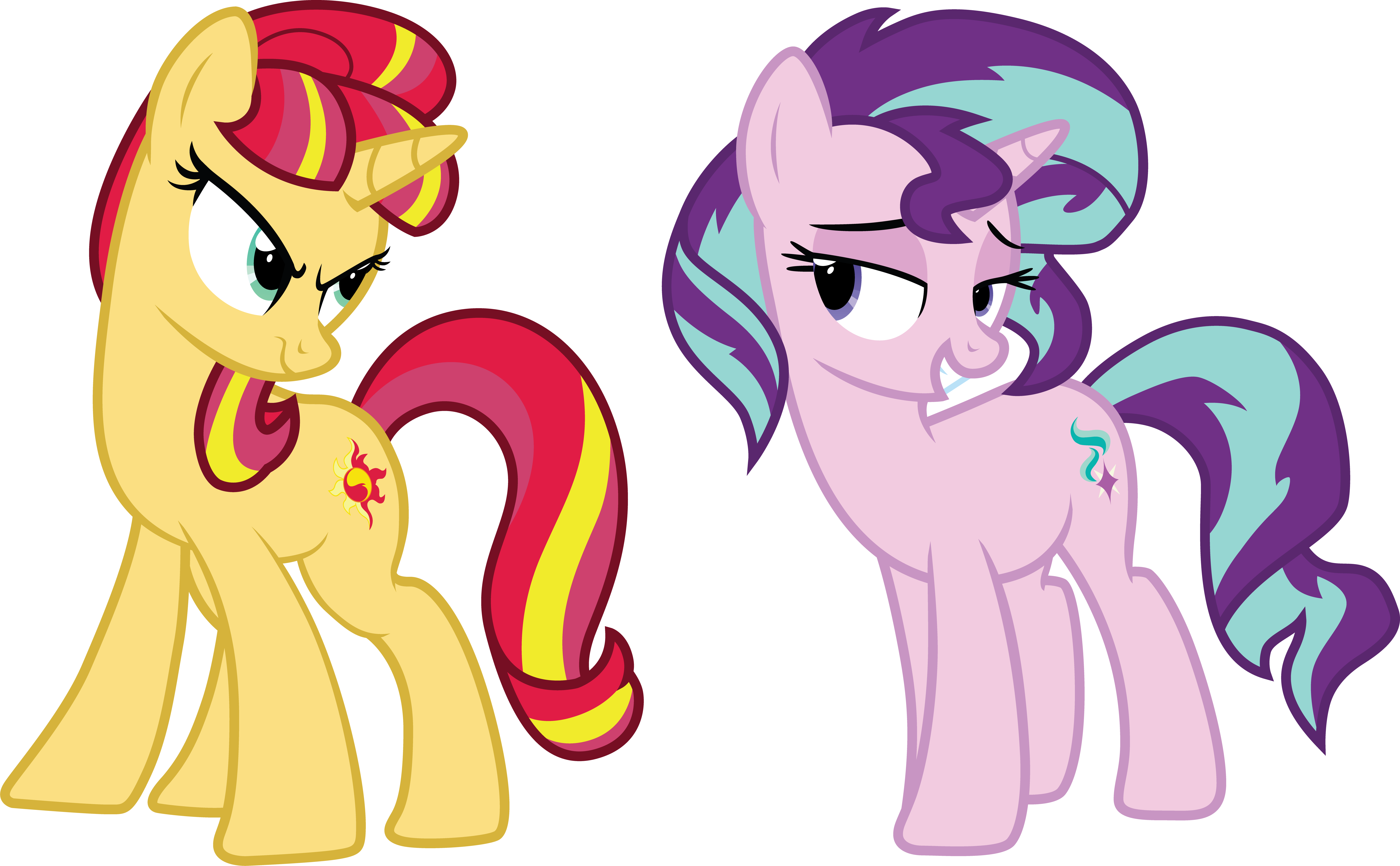 1061807 safe, artist1992zepeda, starlight glimmer, sunset shimmer