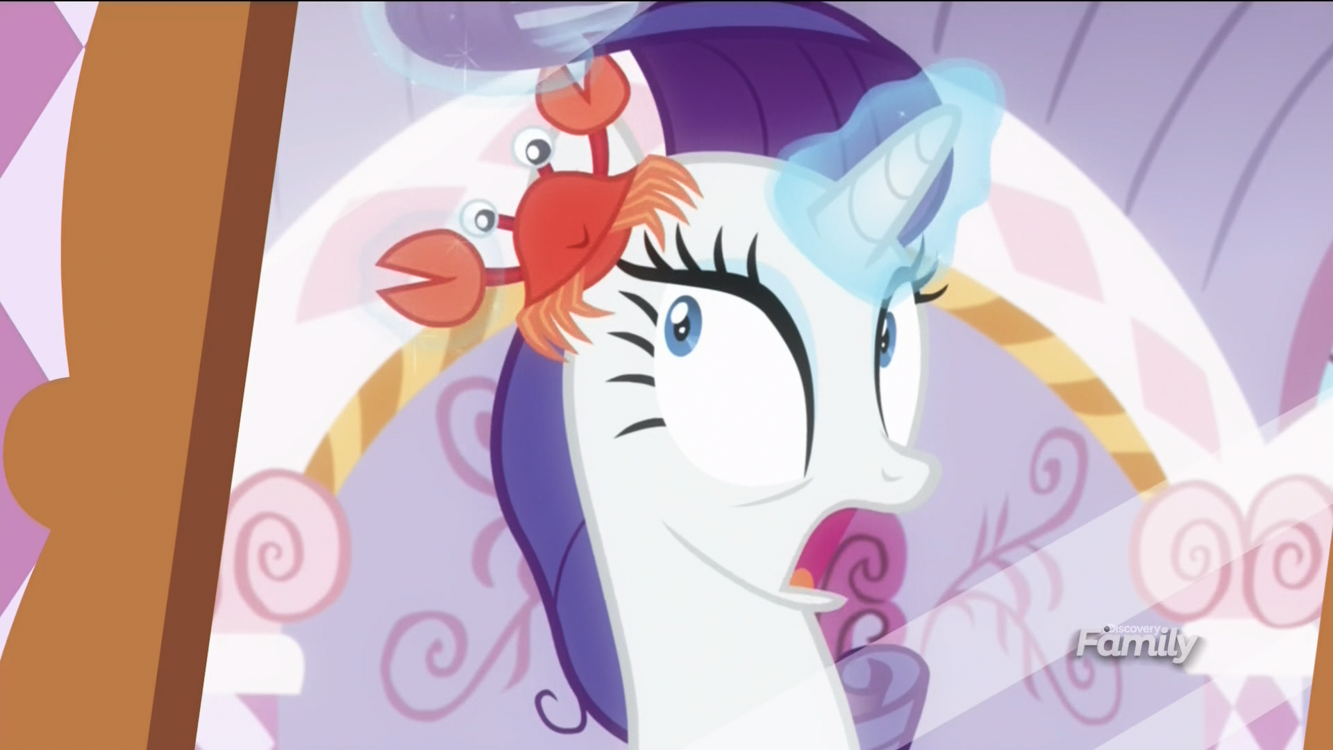 Mlp Rarity Fighting #1262339 - safe, screencap, rarity, skuttles the crab, crab, giant crab ...