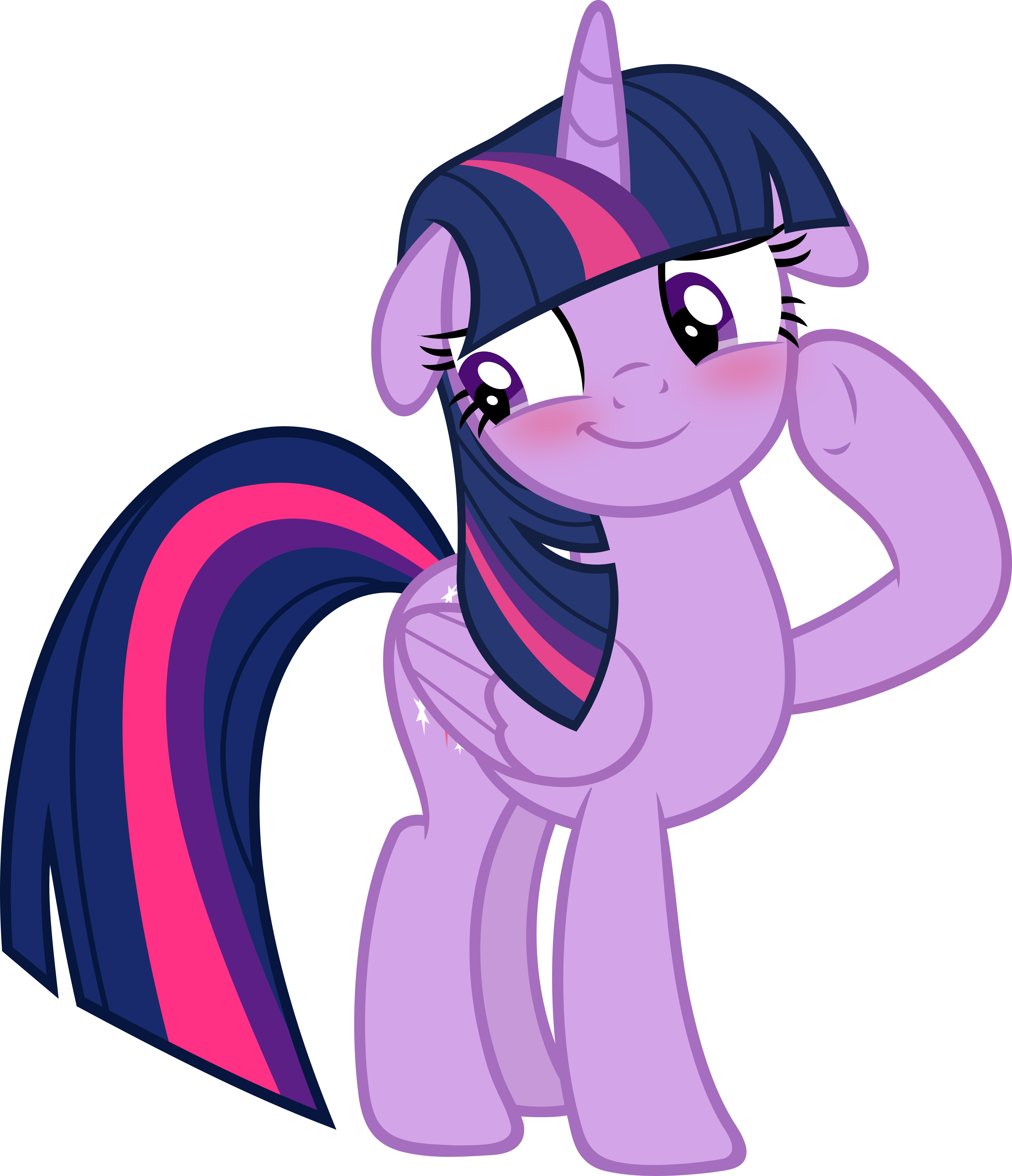 bashful pony