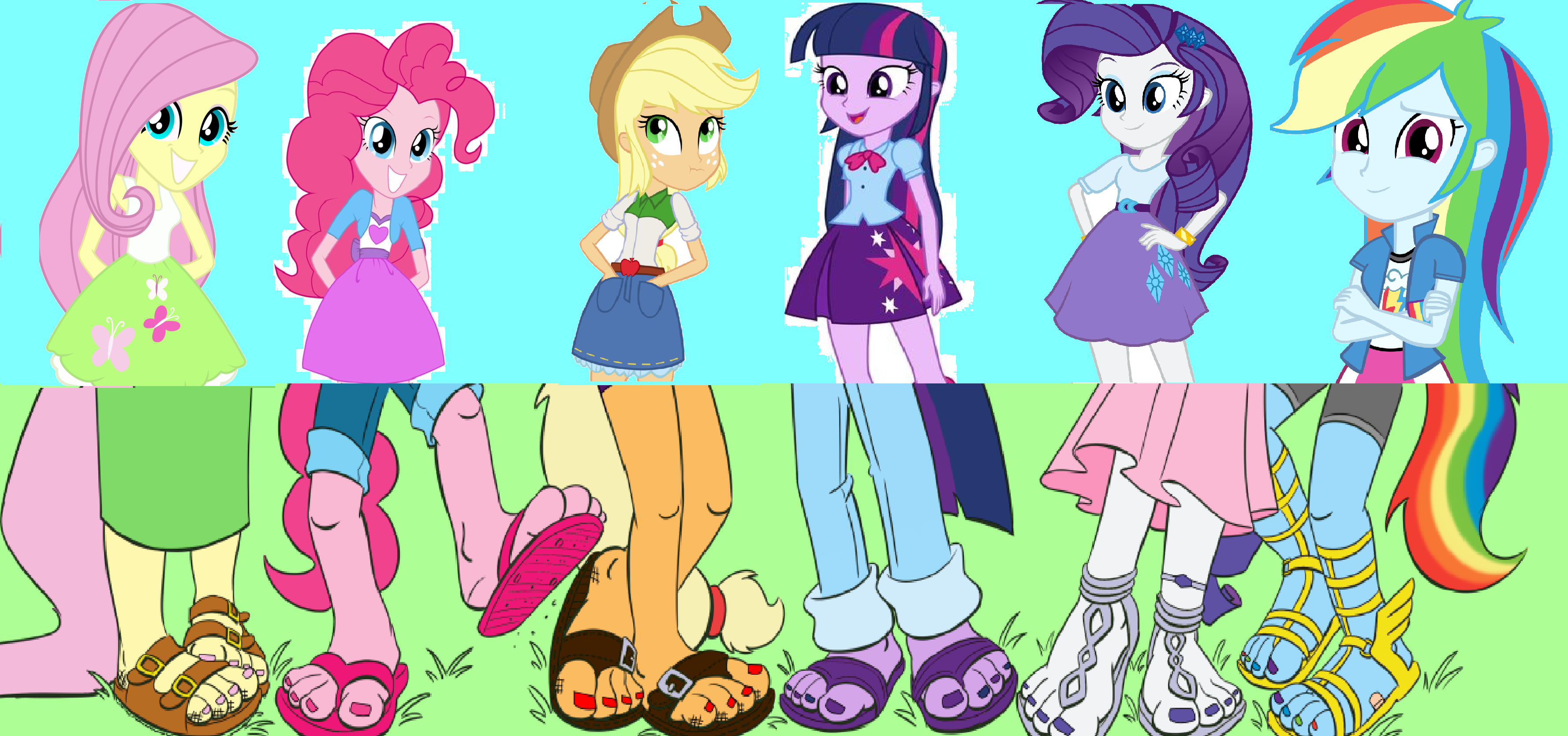 mlp sandals