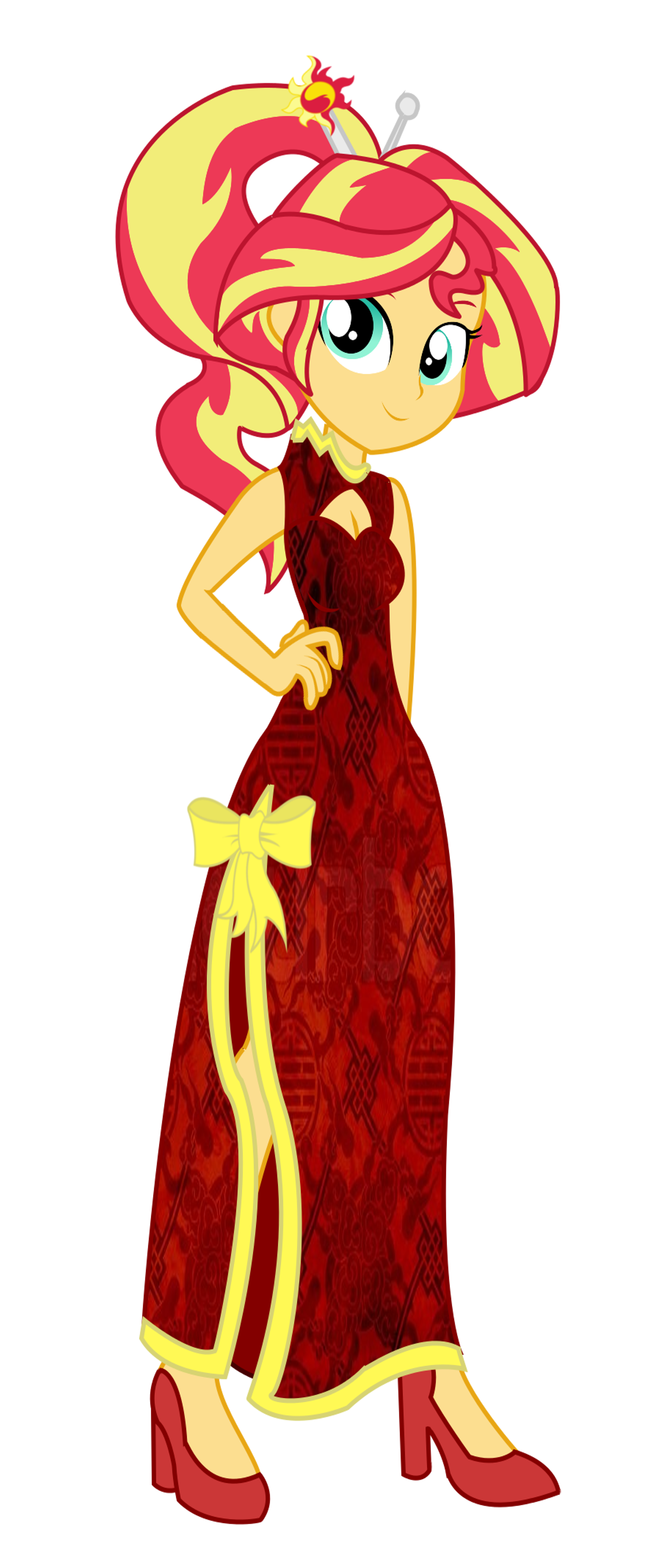 Sunset Celebrating Chinese New Year - Fimfiction