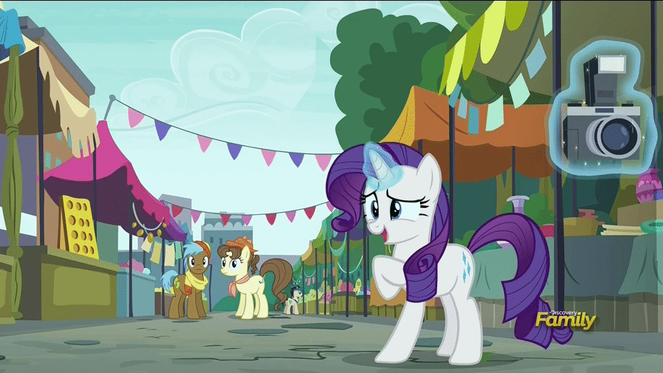1122535__safe_rarity_screencap_smiling_animated_cute_open+mouth_magic_eyes+closed_wide+eyes.gif