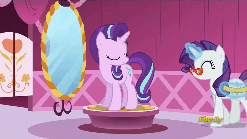 [Image: 1143389__safe_rarity_screencap_animated_...s06e06.gif]