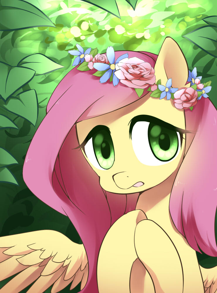#1143918 - safe, artist:owlgrandfather, fluttershy, pegasus, pony, g4 ...